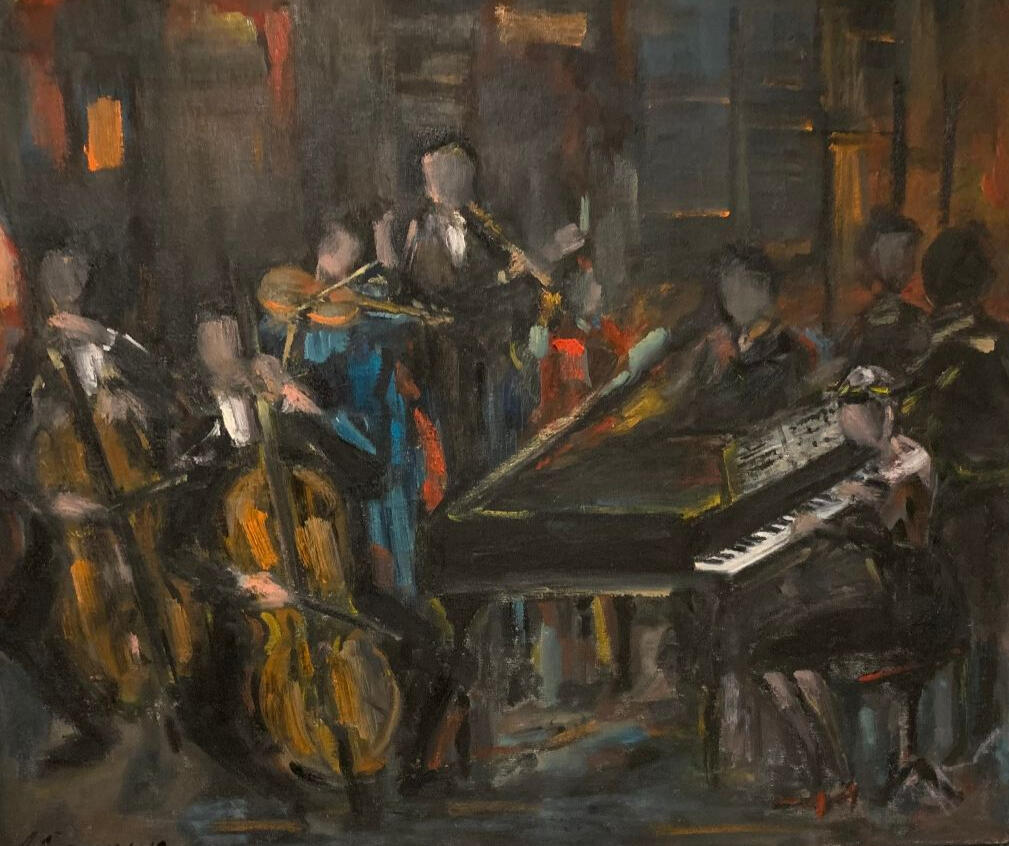 Musical performance( Unavailable) 20x24x0.75 inches