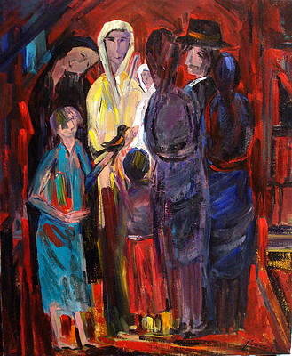 The family 20x24 inches