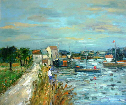 The dock 20x24 inches