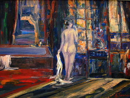 at the bath 9x12 inches