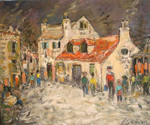 After the snow 20x24x0.75 inches