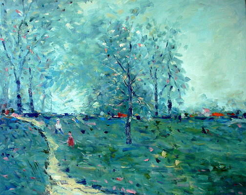 Morning glory 24x30 inches