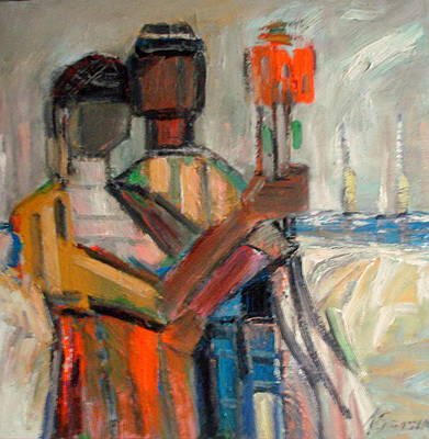 les fleurs de l&#39;ete 24x24x0.75 inches