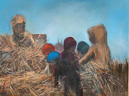 wheat harvest 30x40x0.75