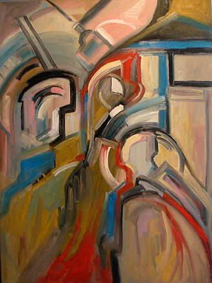 Madona and child 30x40x0.75 inches