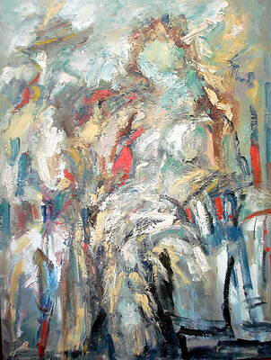 mother and child 30x40x0.75 inches