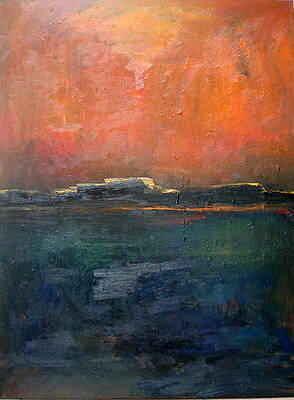 red clouds 30x40x0.75 inches