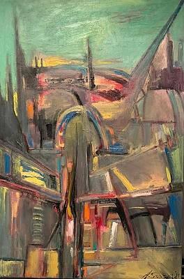 seaside village 24x36x0.75 inches