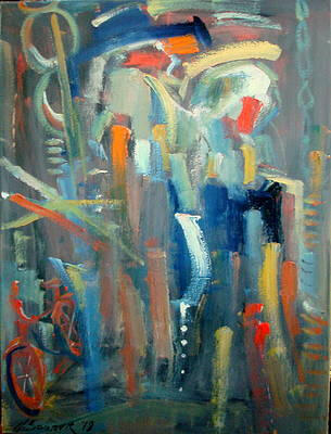 The circus 18x24x0.75 inches