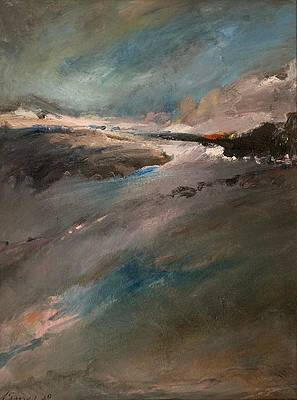 Waterfall 36x48x1.5 inches